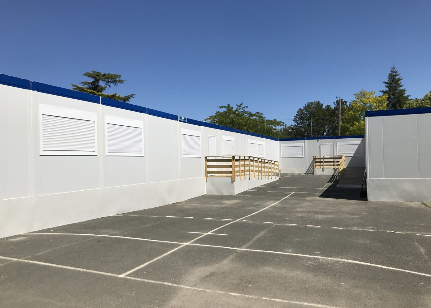 complexe modulaire scolaire par Petit location