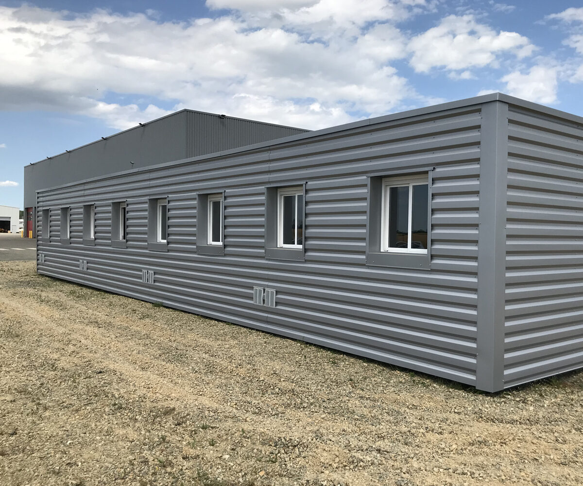 Bureaux modulaires pour Eiffage par Petit Location